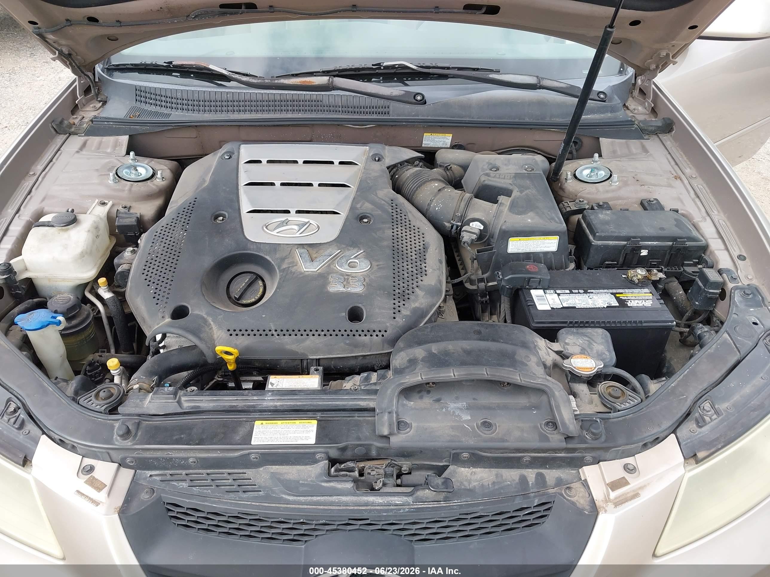 2006 Hyundai Sonata Gls V6/lx V6 Gold vin: 5NPEU46F46H069184