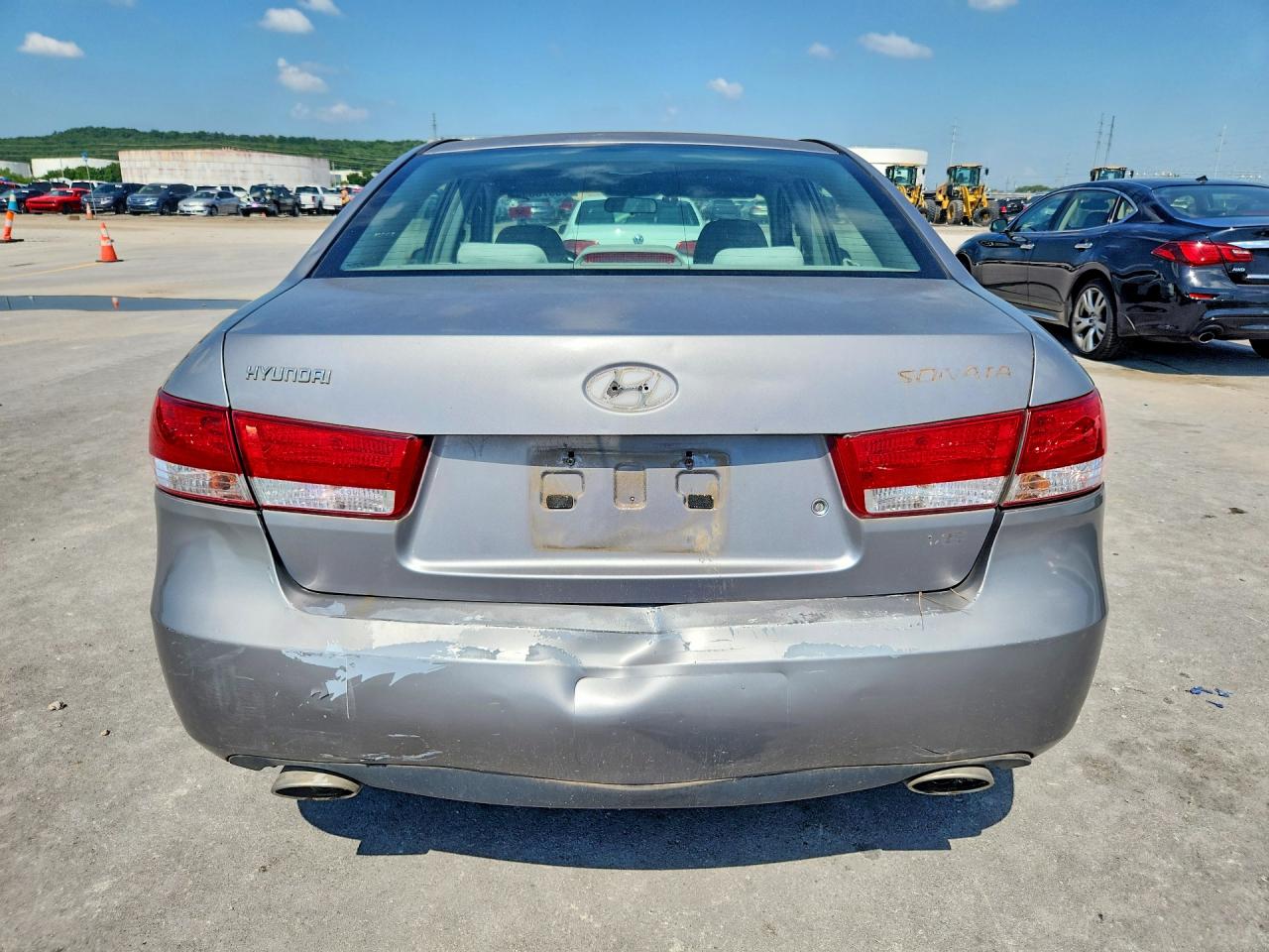 2006 Hyundai Sonata Gls/lx Gray vin: 5NPEU46F46H098037