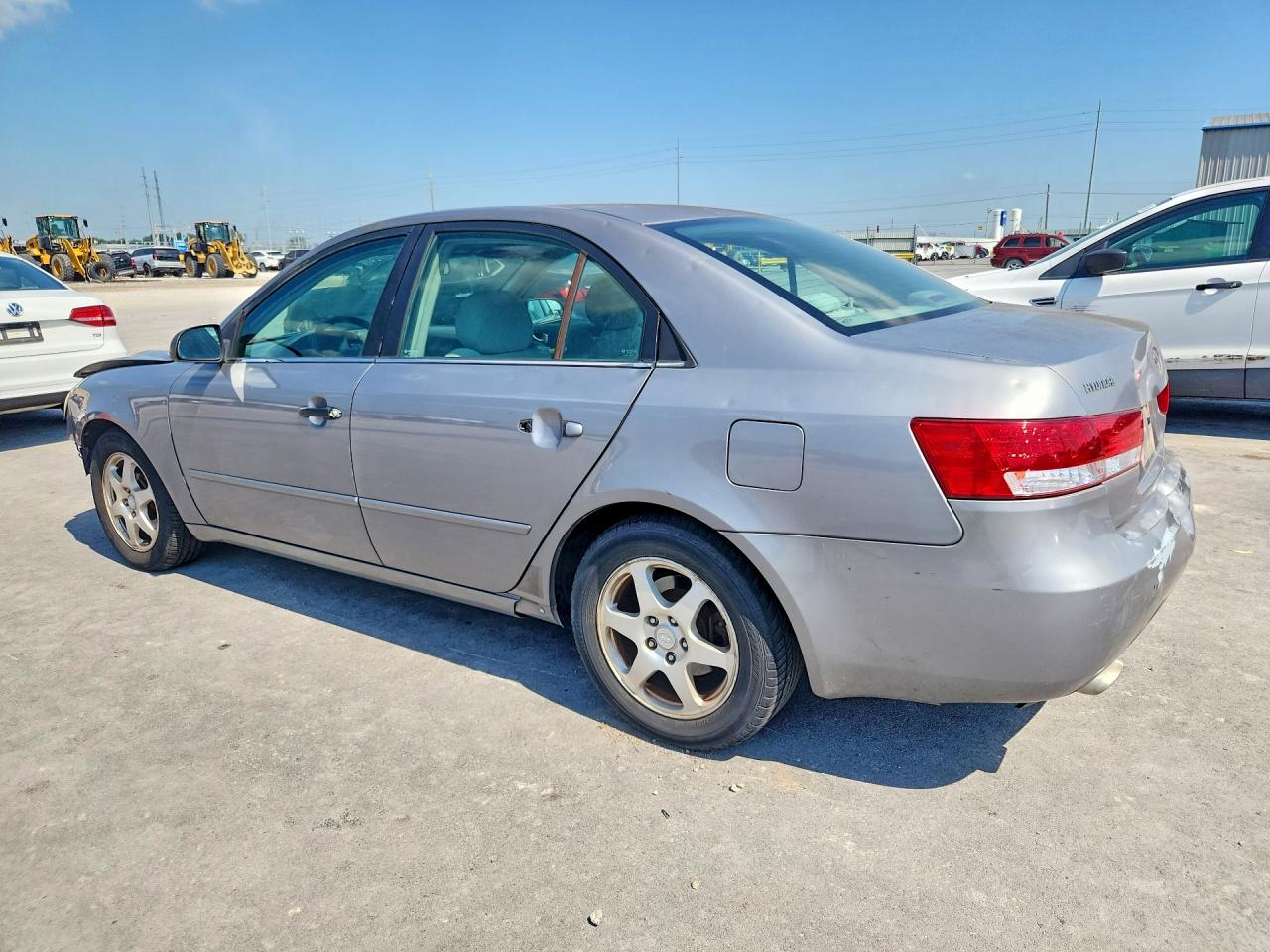 2006 Hyundai Sonata Gls/lx Gray vin: 5NPEU46F46H098037