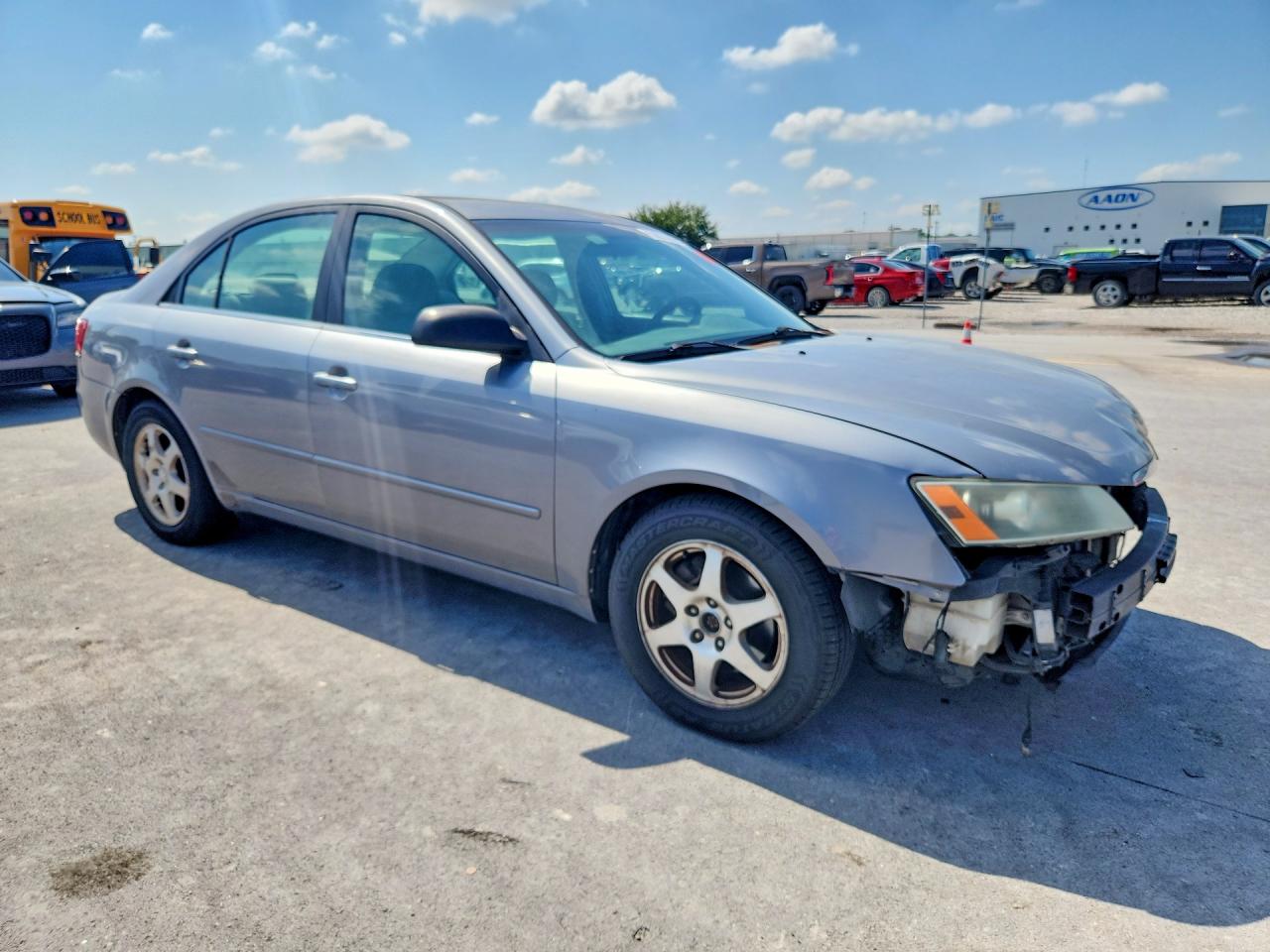 2006 Hyundai Sonata Gls/lx Gray vin: 5NPEU46F46H098037