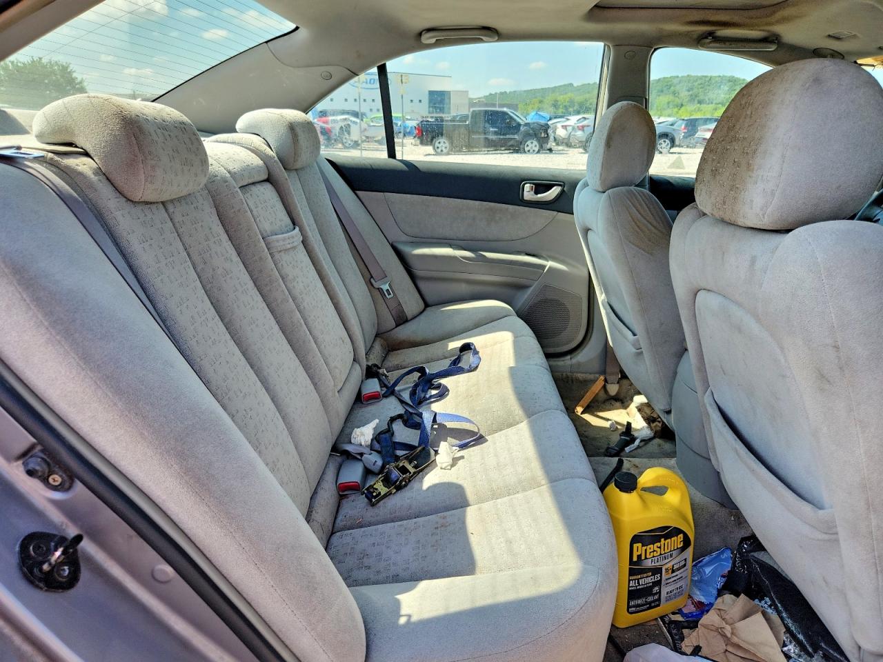 2006 Hyundai Sonata Gls/lx Gray vin: 5NPEU46F46H098037