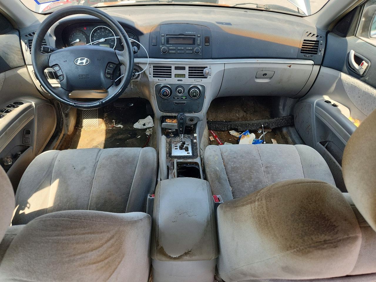 2006 Hyundai Sonata Gls/lx Gray vin: 5NPEU46F46H098037