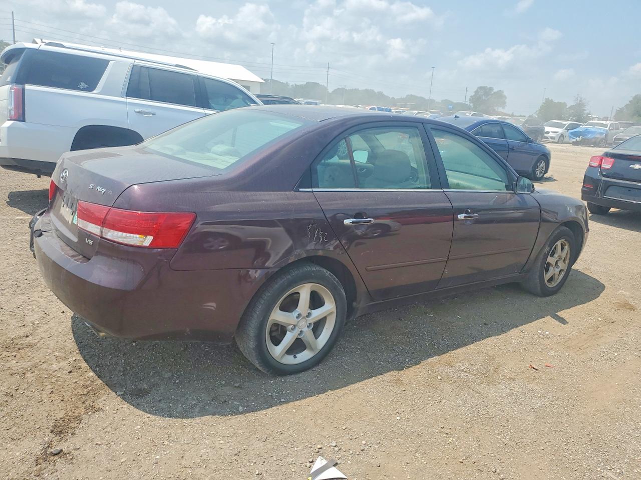 2006 Hyundai Sonata Gls V6 Purple vin: 5NPEU46F46H106511