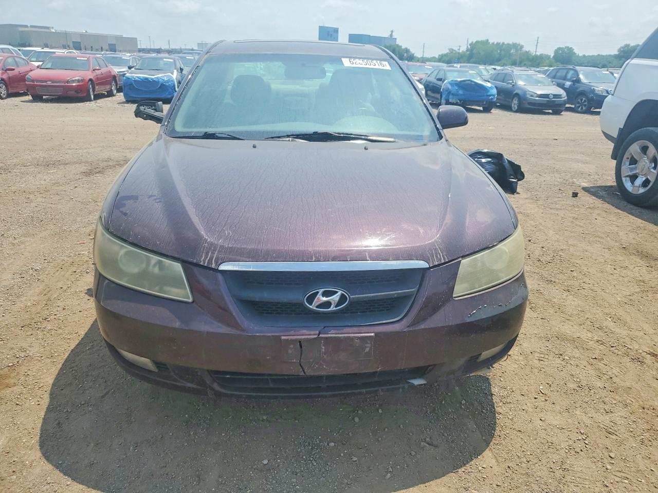 2006 Hyundai Sonata Gls V6 Purple vin: 5NPEU46F46H106511