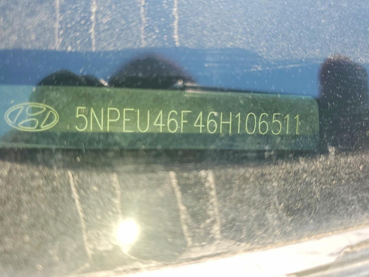 2006 Hyundai Sonata Gls V6 Purple vin: 5NPEU46F46H106511