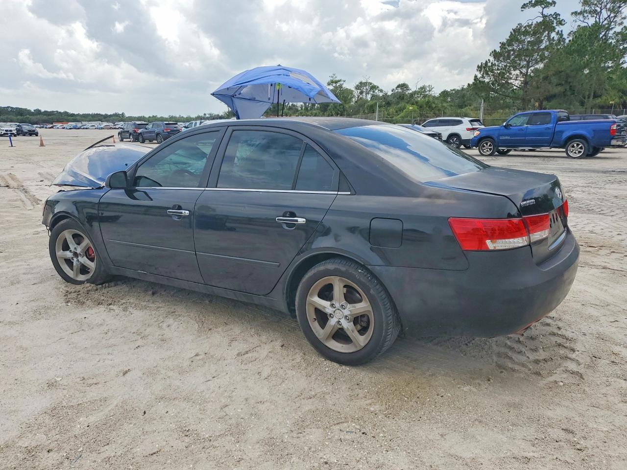 2006 Hyundai Sonata Gls V6 Черный vin: 5NPEU46F46H144210