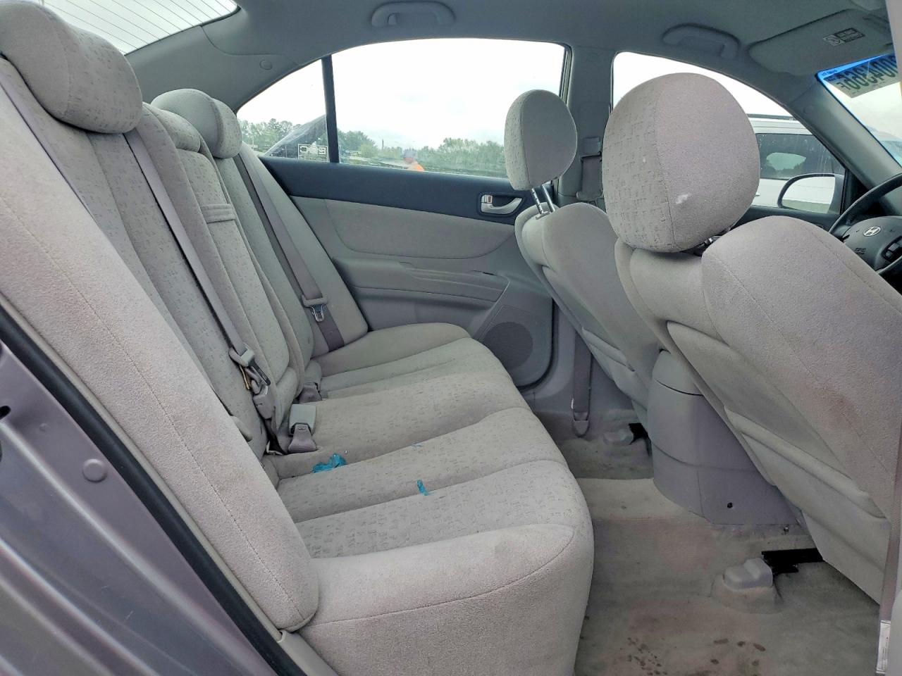 2007 Hyundai Sonata Se Gray vin: 5NPEU46F47H157864