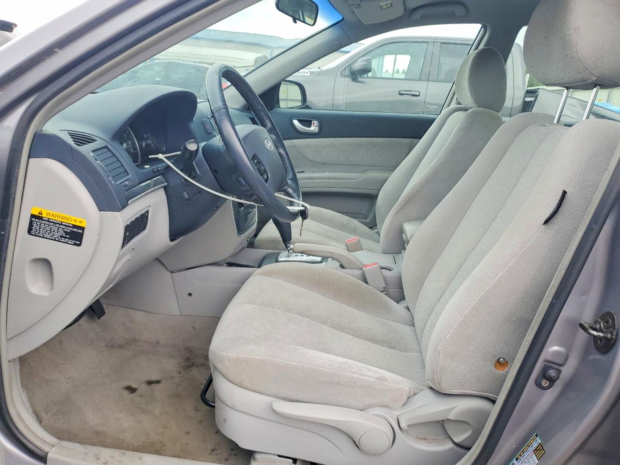 2007 Hyundai Sonata Se Gray vin: 5NPEU46F47H157864
