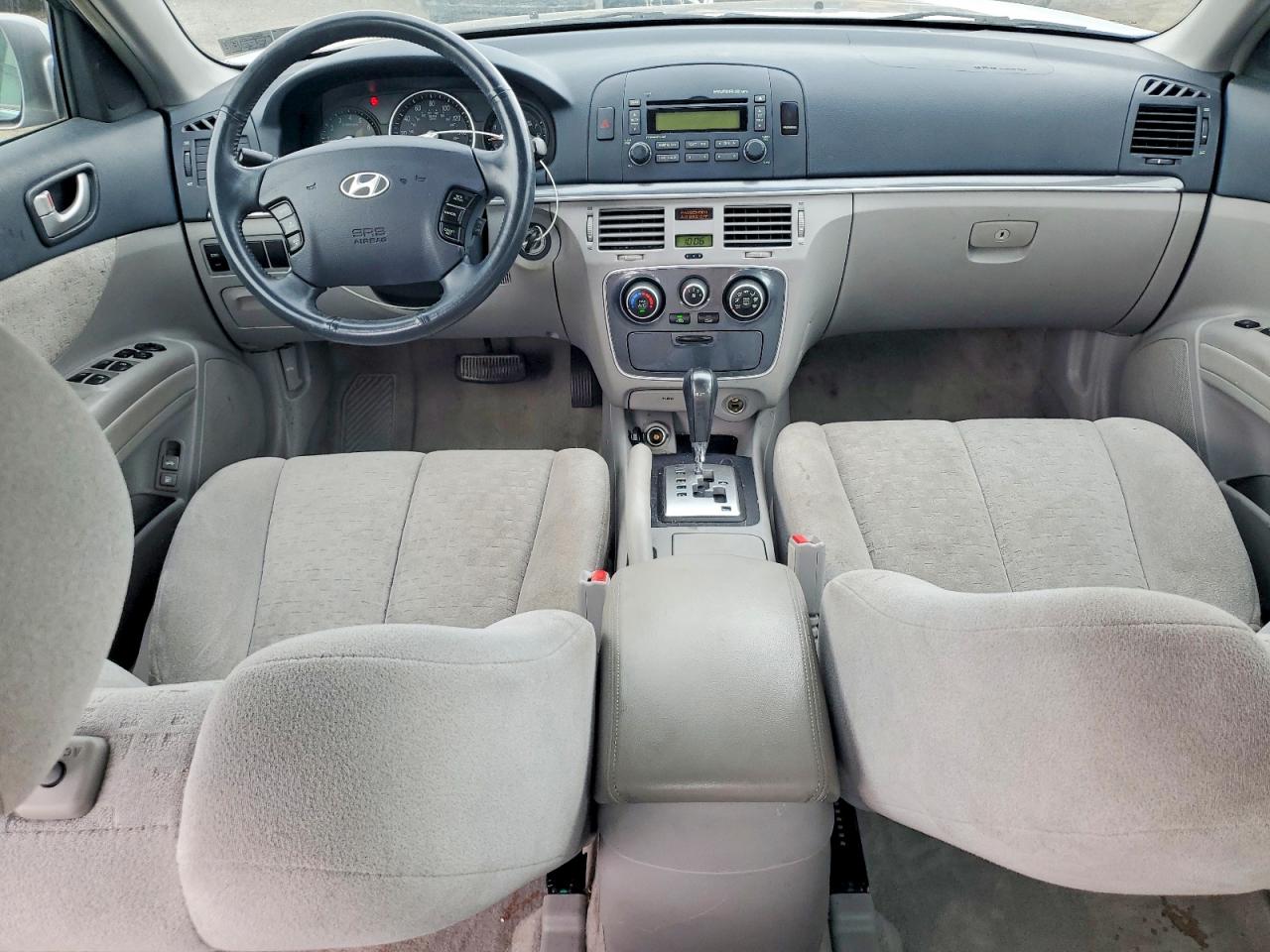 2007 Hyundai Sonata Se Gray vin: 5NPEU46F47H157864