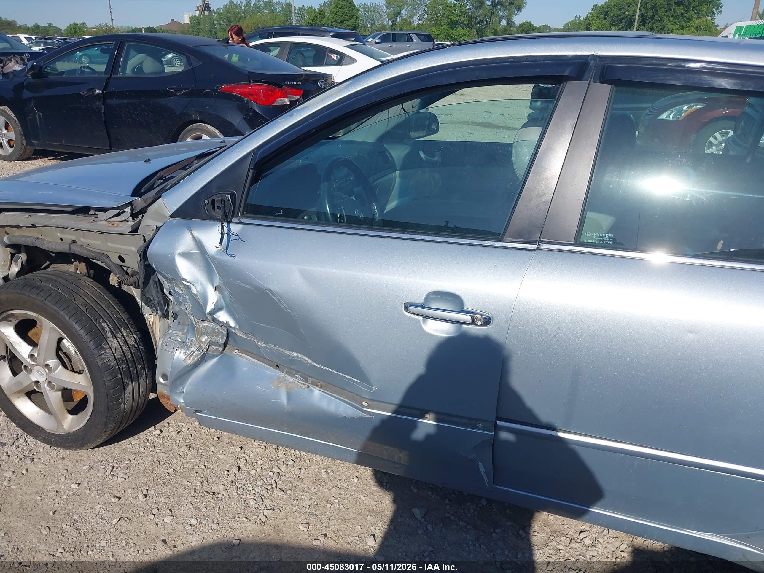 2007 Hyundai Sonata Limited/se V6 Blue vin: 5NPEU46F47H158190
