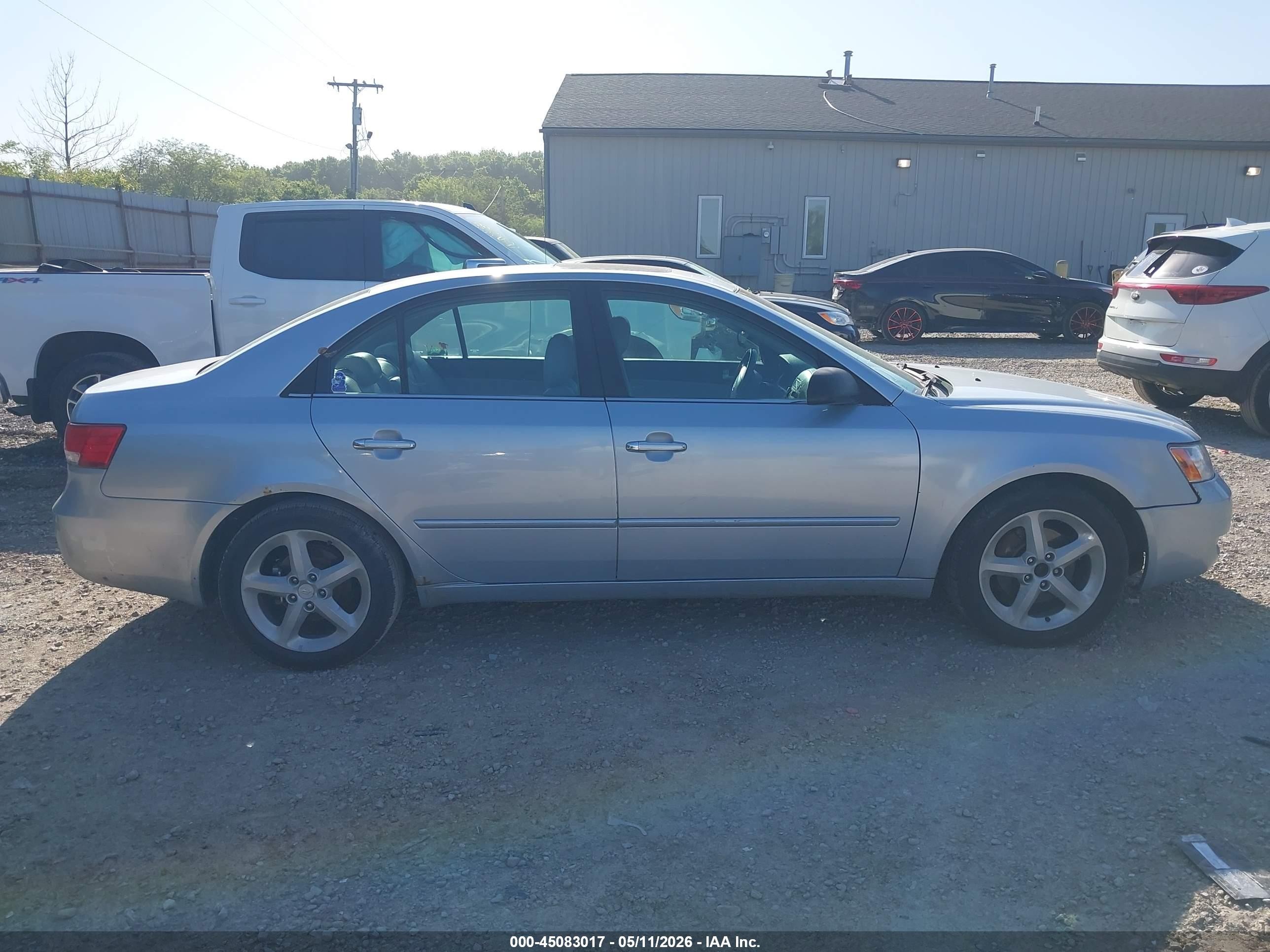 2007 Hyundai Sonata Limited/se V6 Blue vin: 5NPEU46F47H158190