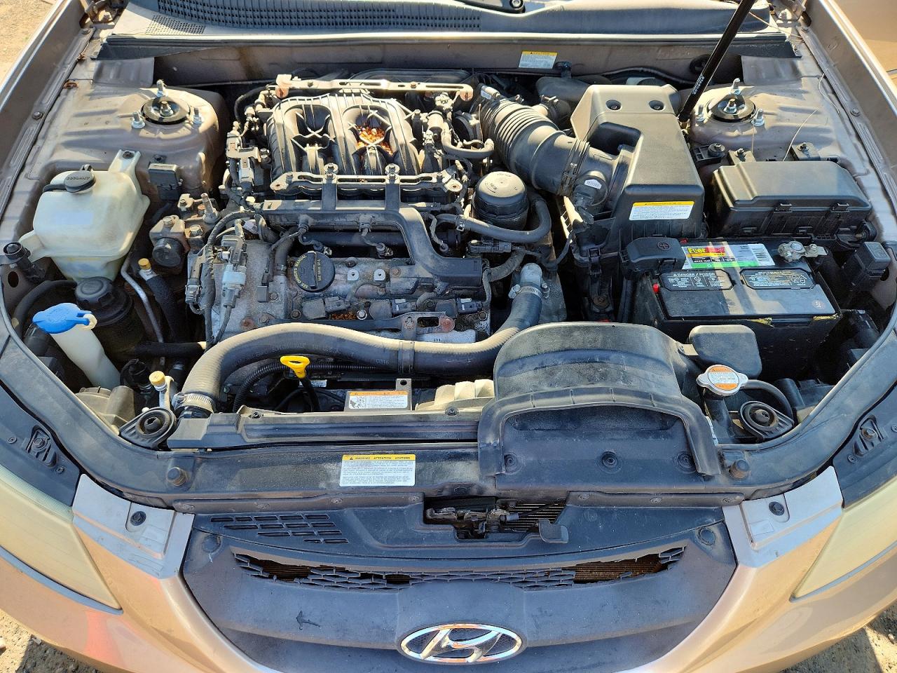 2007 Hyundai Sonata Se Tan vin: 5NPEU46F47H173935