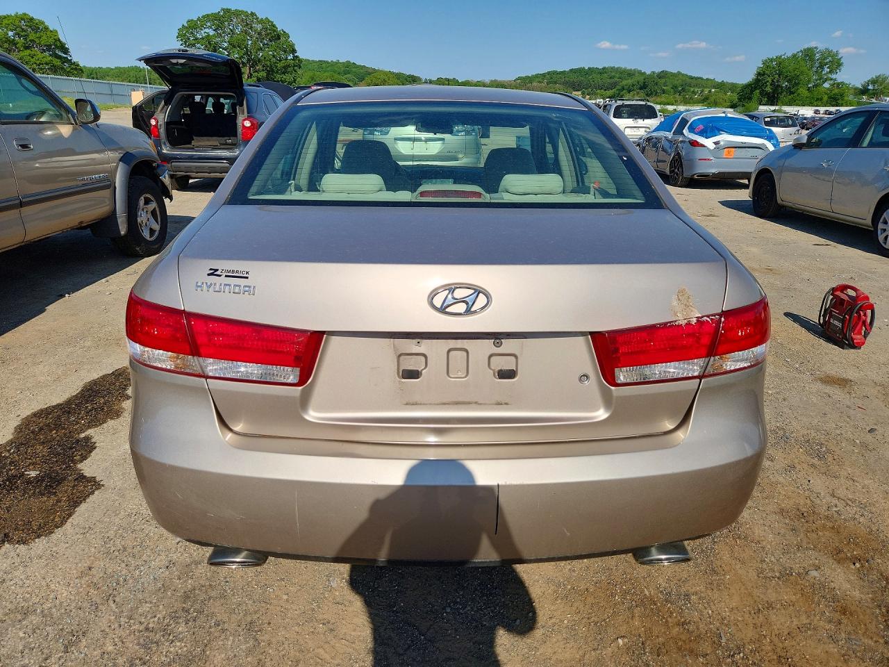 2007 Hyundai Sonata Se Tan vin: 5NPEU46F47H173935