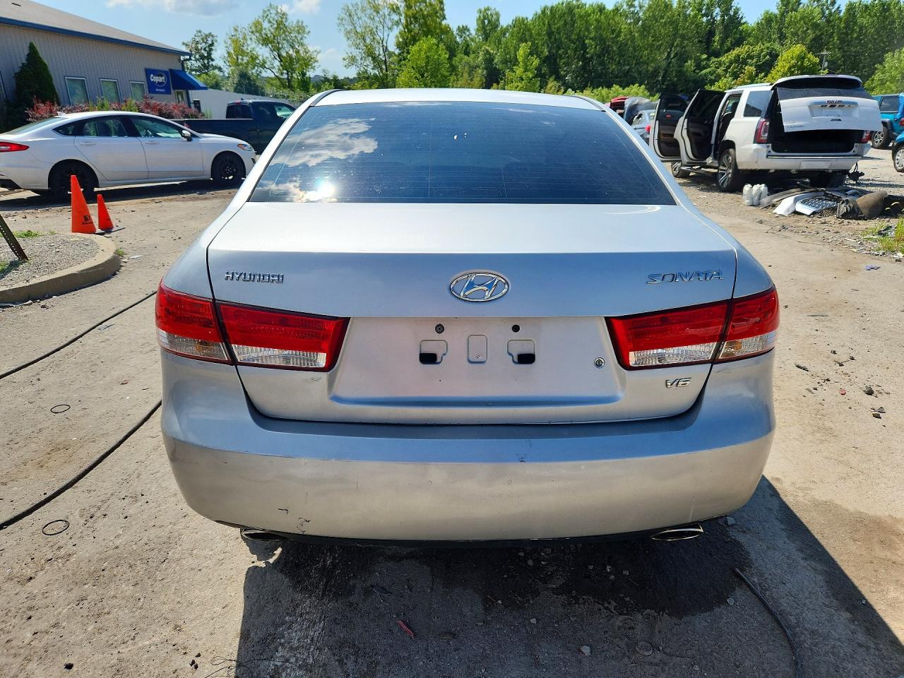 2007 Hyundai Sonata Se Silver vin: 5NPEU46F47H183008