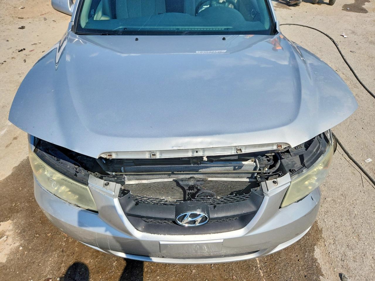 2007 Hyundai Sonata Se Silver vin: 5NPEU46F47H183008