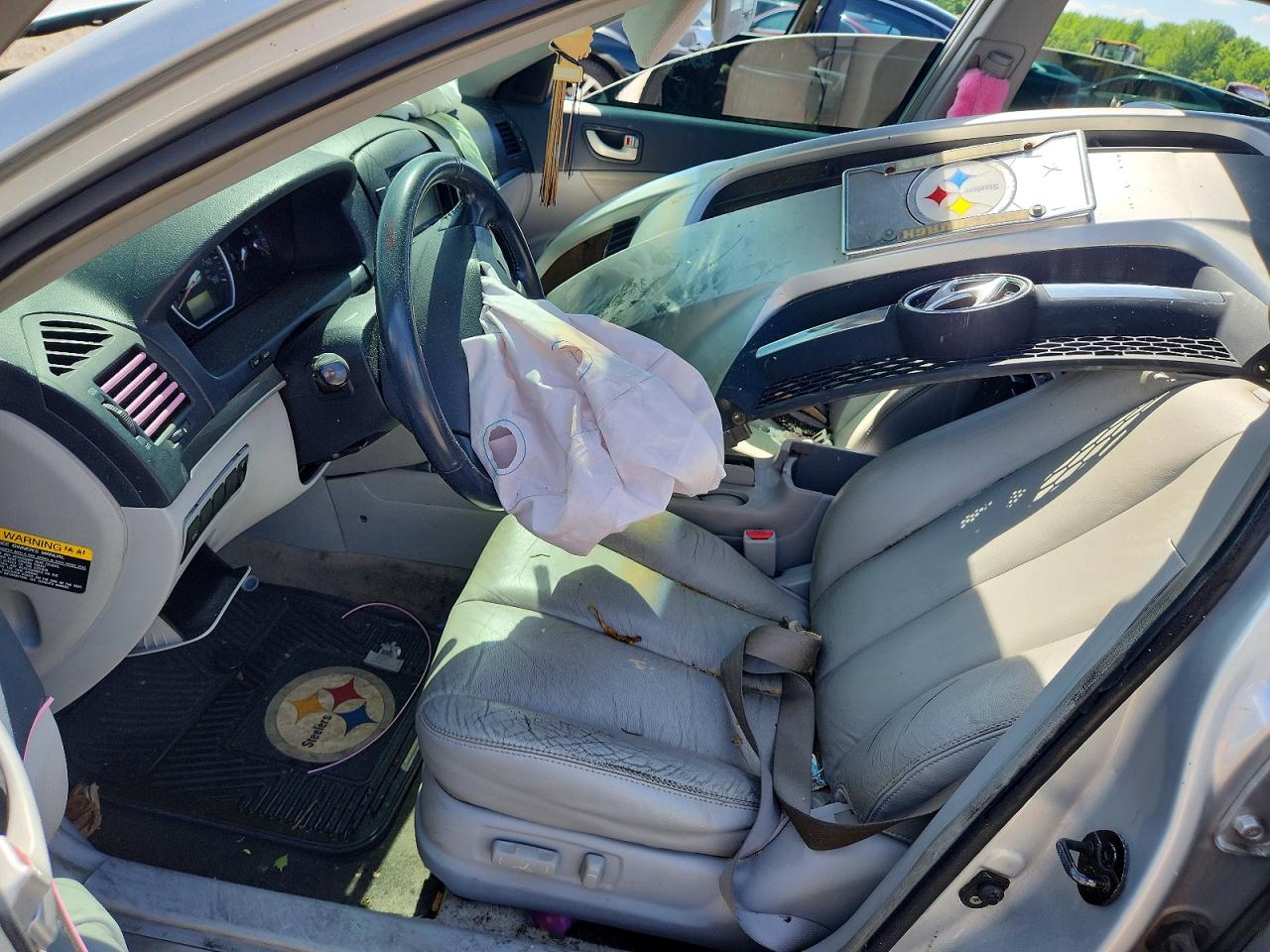 2007 Hyundai Sonata Se Silver vin: 5NPEU46F47H192114