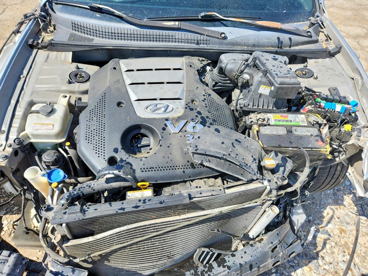 2007 Hyundai Sonata Se Silver vin: 5NPEU46F47H192114