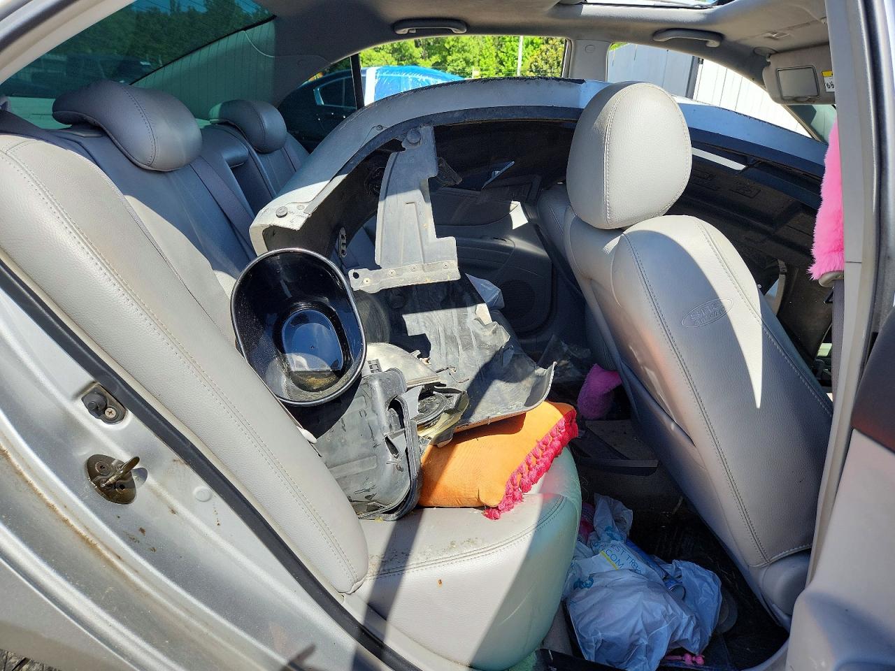 2007 Hyundai Sonata Se Silver vin: 5NPEU46F47H192114