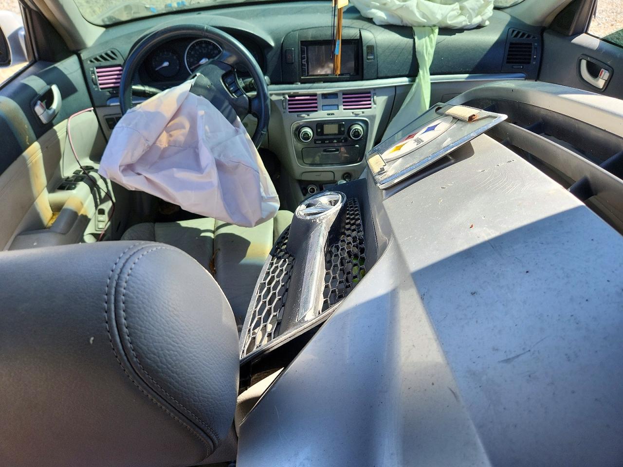 2007 Hyundai Sonata Se Silver vin: 5NPEU46F47H192114