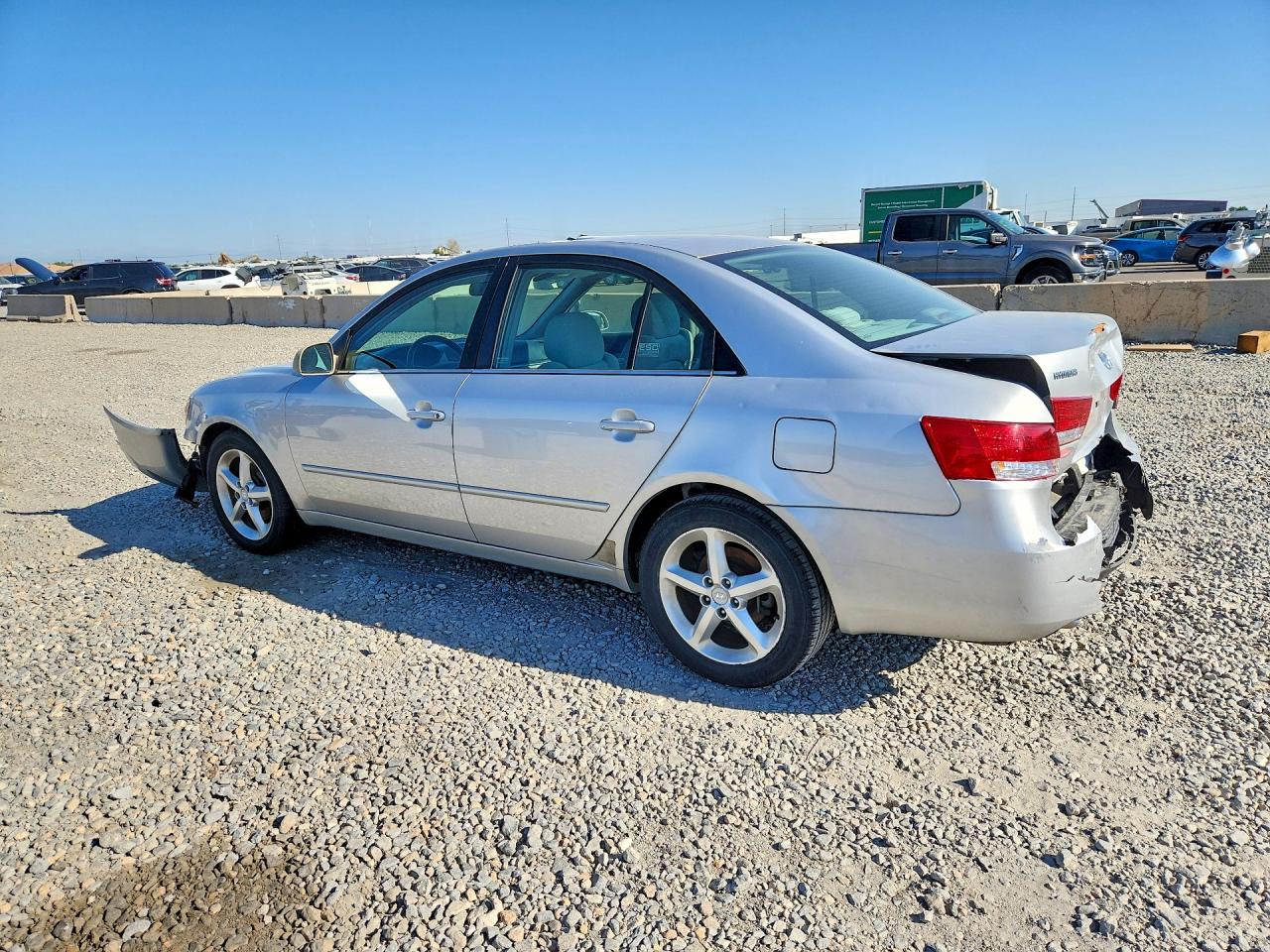 2007 Hyundai Sonata Se Silver vin: 5NPEU46F47H213494