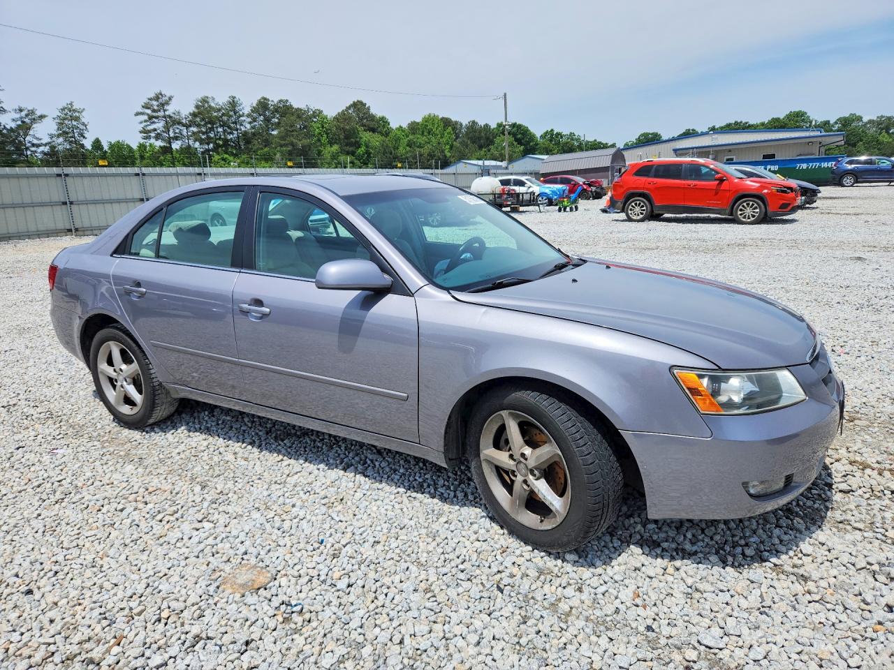2007 Hyundai Sonata Se Beige vin: 5NPEU46F47H260105
