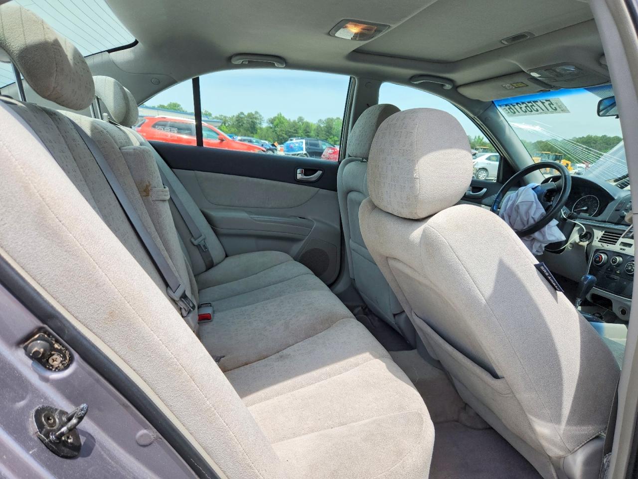 2007 Hyundai Sonata Se Beige vin: 5NPEU46F47H260105