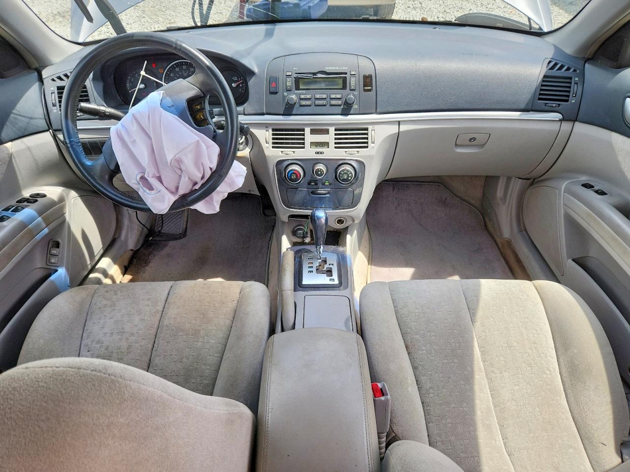 2007 Hyundai Sonata Se Beige vin: 5NPEU46F47H260105