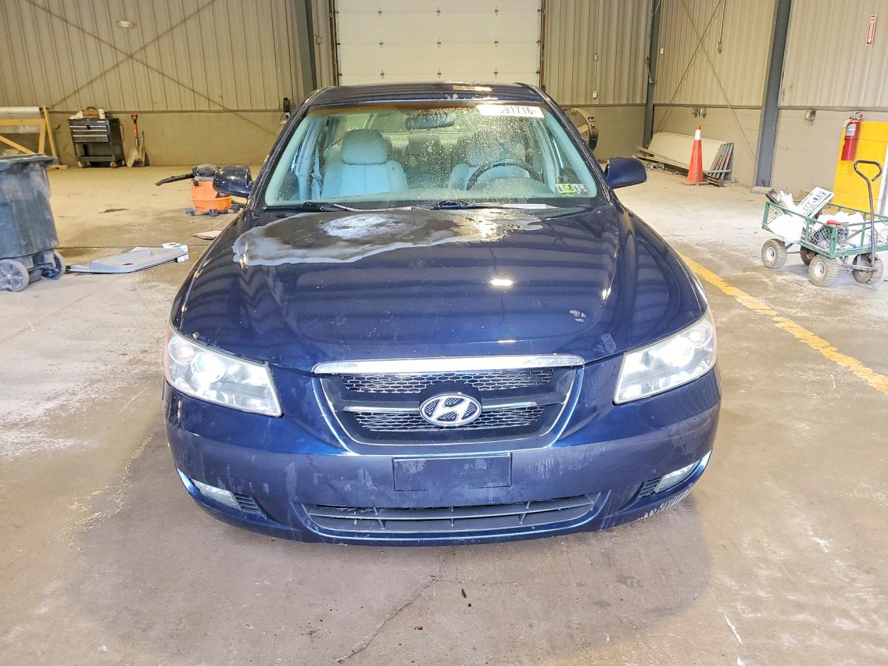 2008 Hyundai Sonata Se V6 Синий vin: 5NPEU46F48H337539