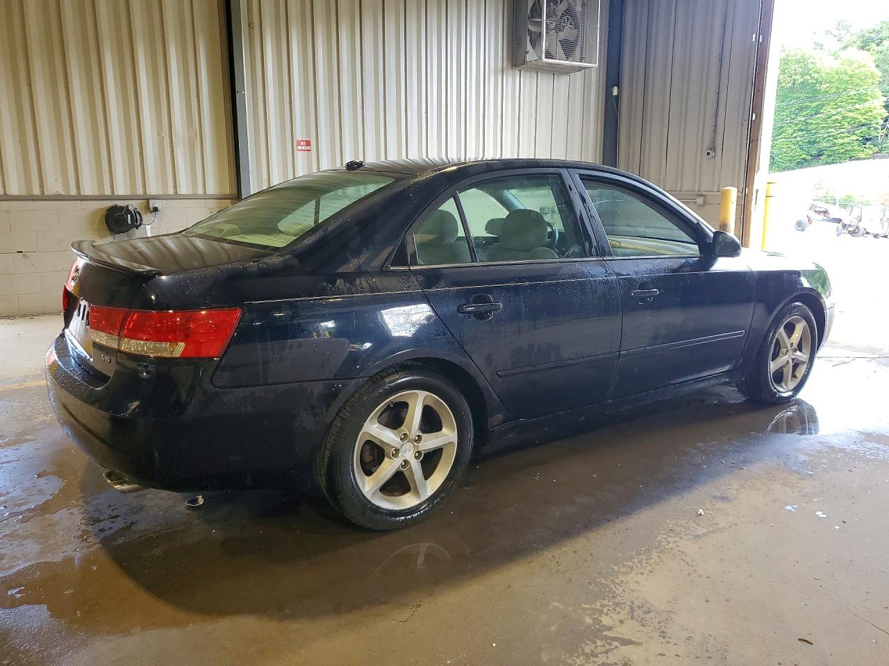 2008 Hyundai Sonata Se V6 Синий vin: 5NPEU46F48H337539