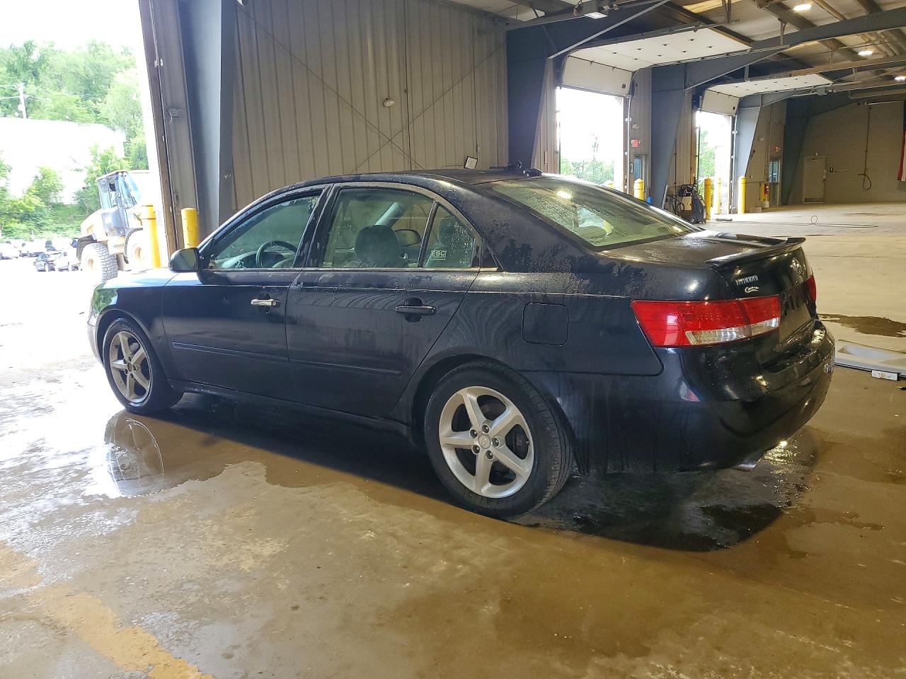 2008 Hyundai Sonata Se V6 Синий vin: 5NPEU46F48H337539