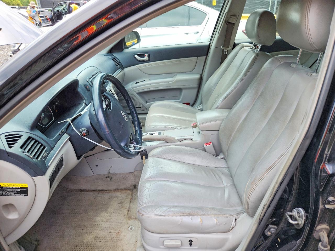 2008 Hyundai Sonata Se V6 Черный vin: 5NPEU46F48H353191