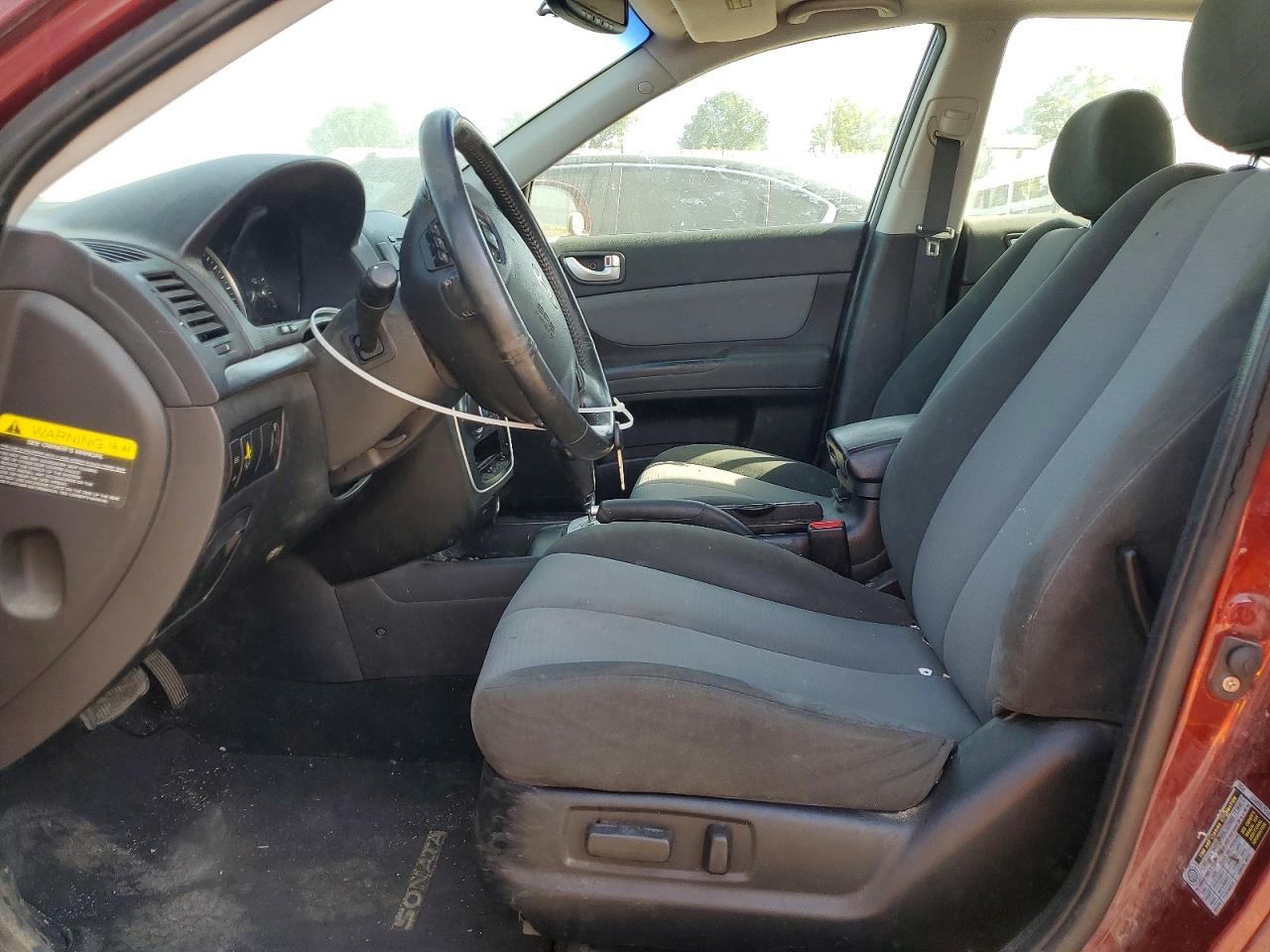 2008 Hyundai Sonata Se V6 Бордовый vin: 5NPEU46F48H379340