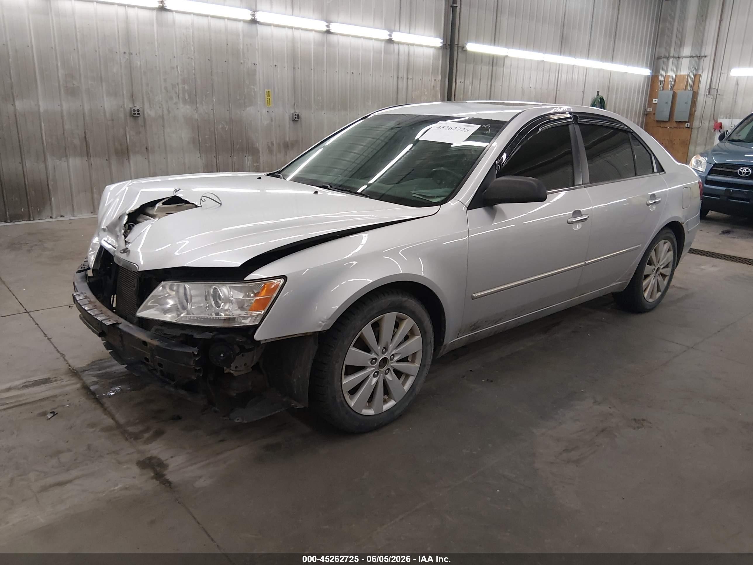 2009 Hyundai Sonata Limited V6 Silver vin: 5NPEU46F49H407753
