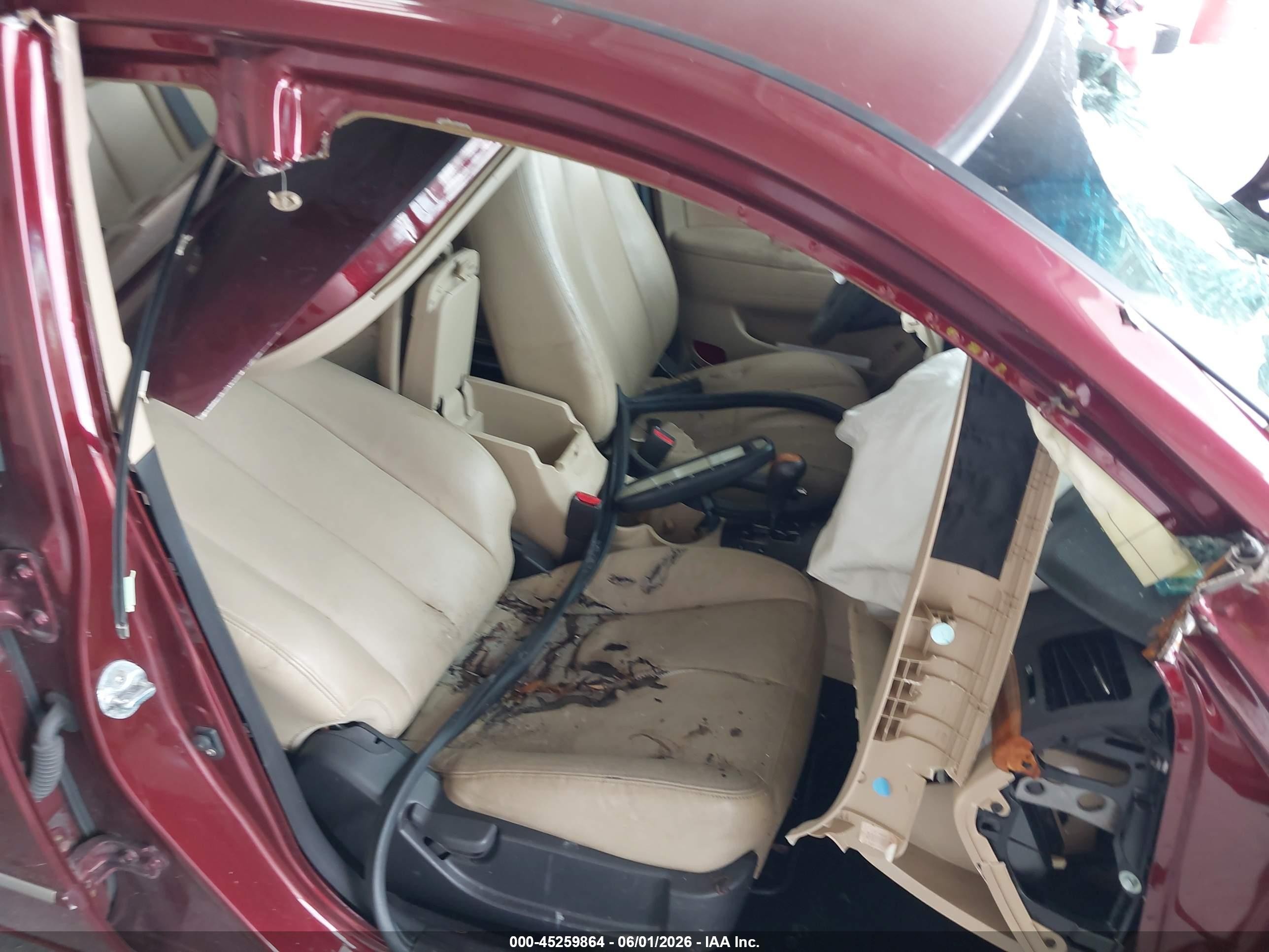 2009 Hyundai Sonata Limited V6 Burgundy vin: 5NPEU46F49H413519