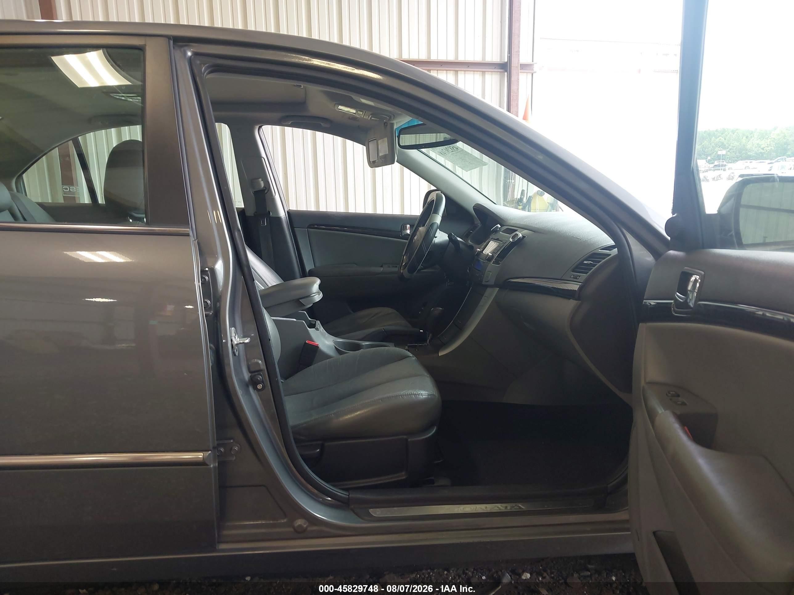 2009 Hyundai Sonata Limited V6 Gray vin: 5NPEU46F49H427341