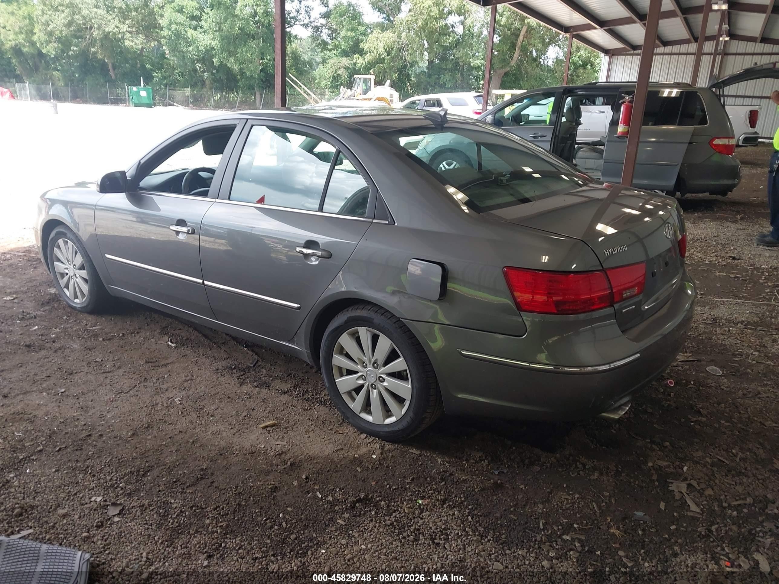 2009 Hyundai Sonata Limited V6 Gray vin: 5NPEU46F49H427341