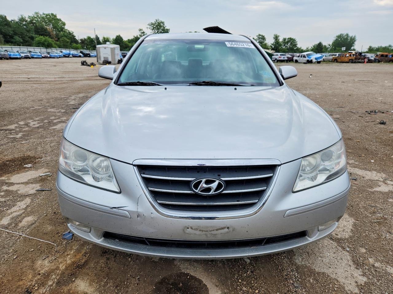2009 Hyundai Sonata Se V6 Silver vin: 5NPEU46F49H433138