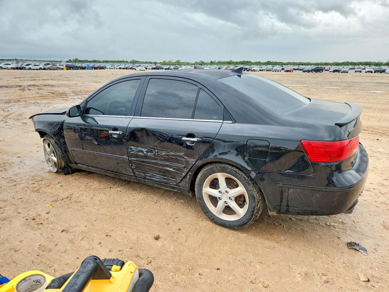 2009 Hyundai Sonata Se V6 Black vin: 5NPEU46F49H466897