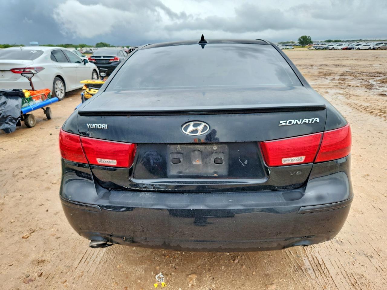 2009 Hyundai Sonata Se V6 Black vin: 5NPEU46F49H466897