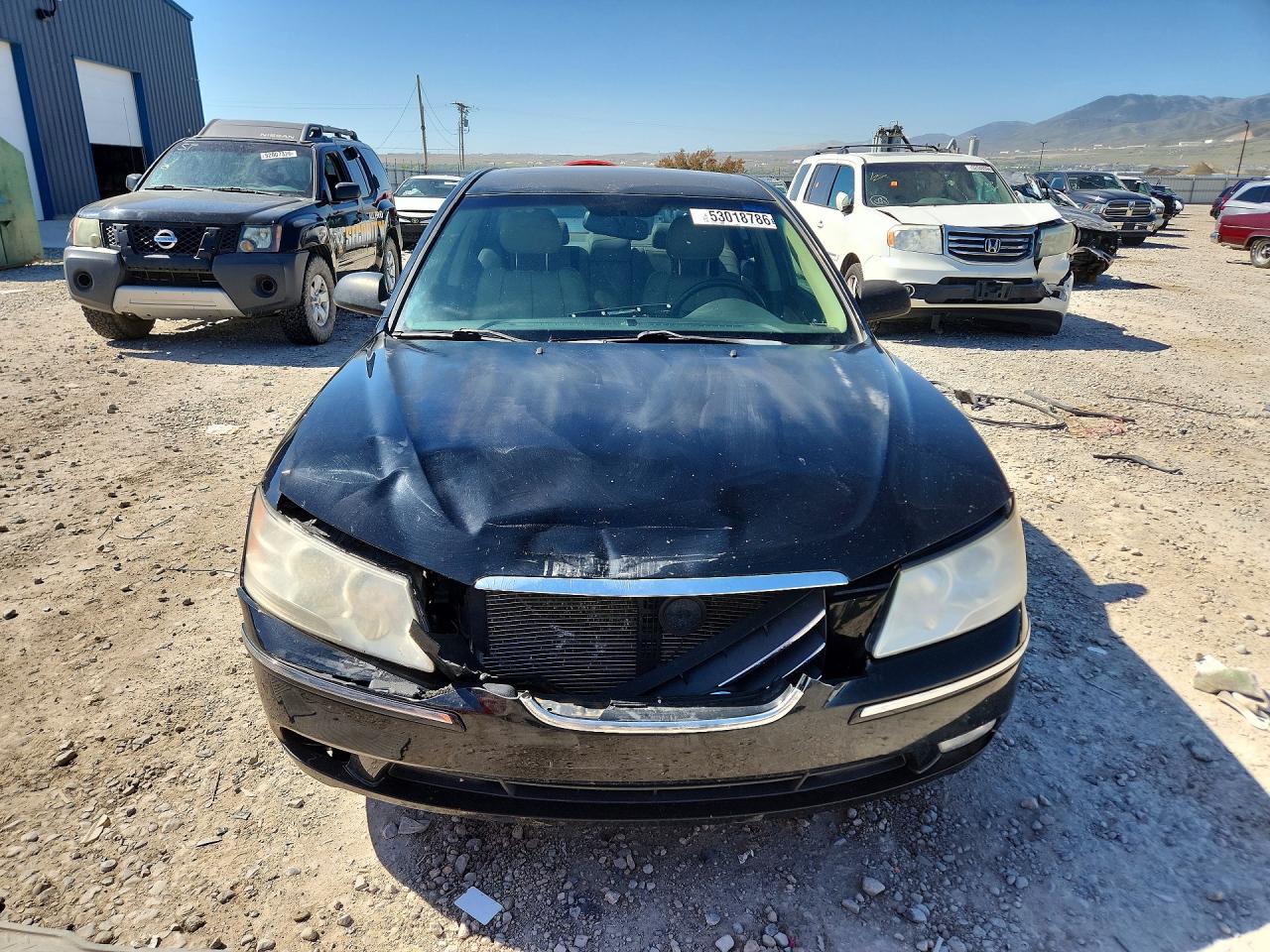 2009 Hyundai Sonata Limited V6 Black vin: 5NPEU46F49H501390