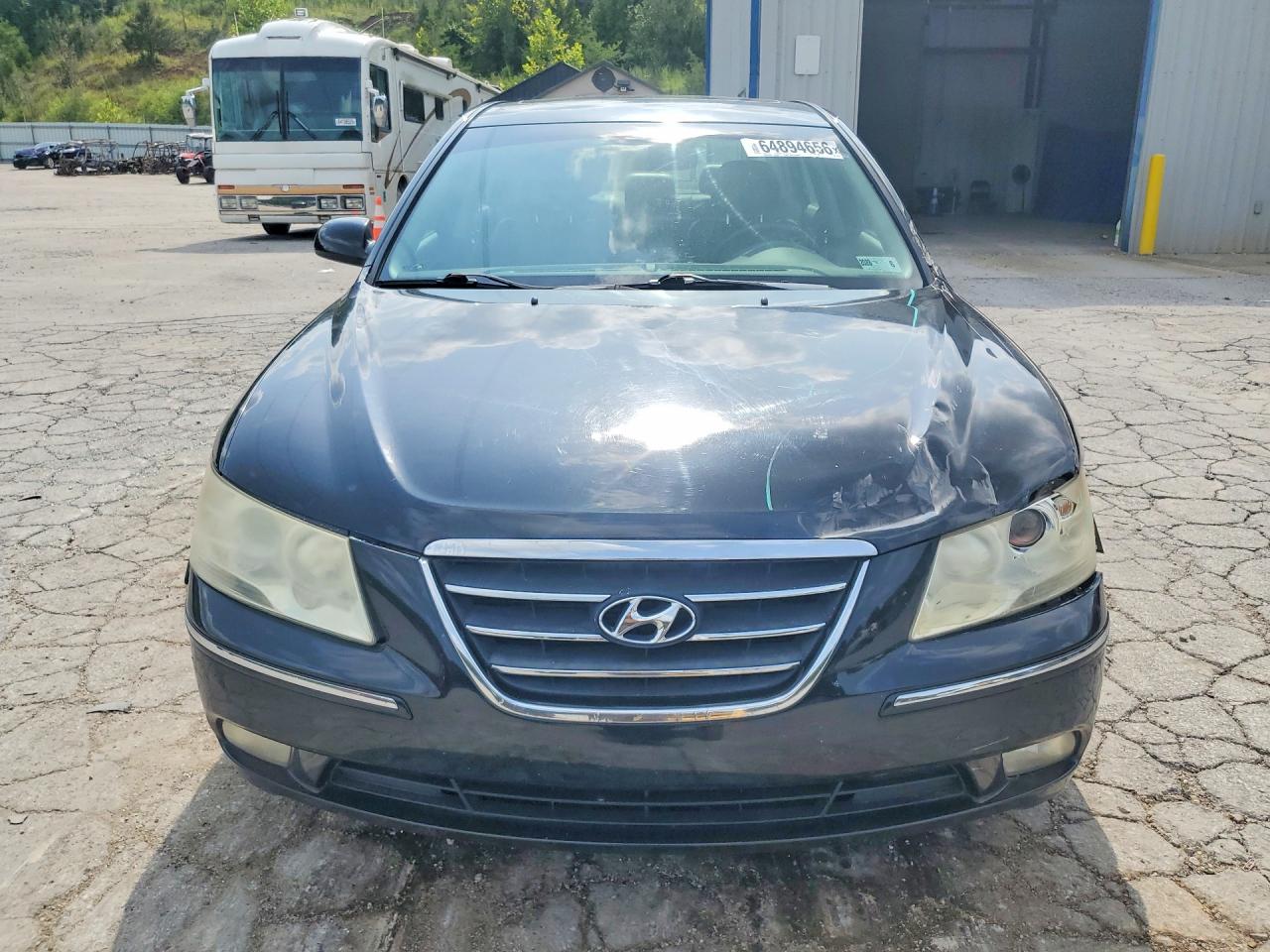 2009 Hyundai Sonata Limited V6 Black vin: 5NPEU46F49H574887