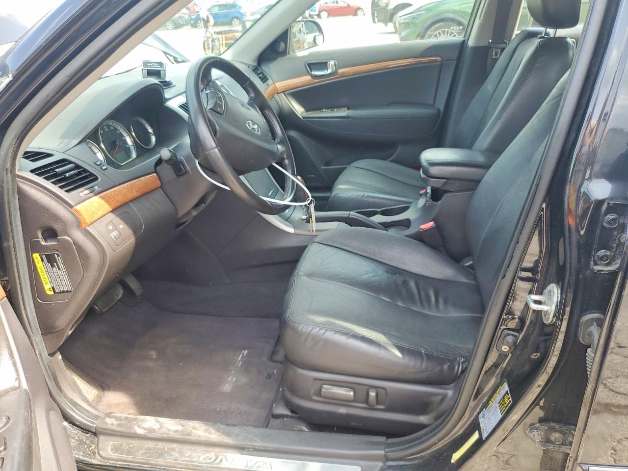 2009 Hyundai Sonata Limited V6 Black vin: 5NPEU46F49H574887