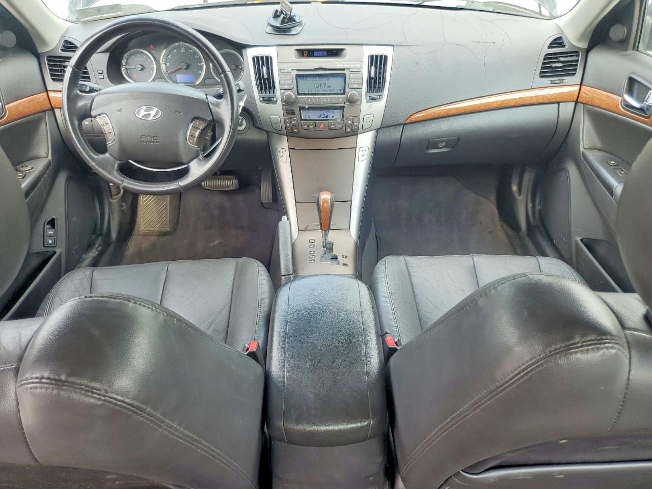 2009 Hyundai Sonata Limited V6 Black vin: 5NPEU46F49H574887