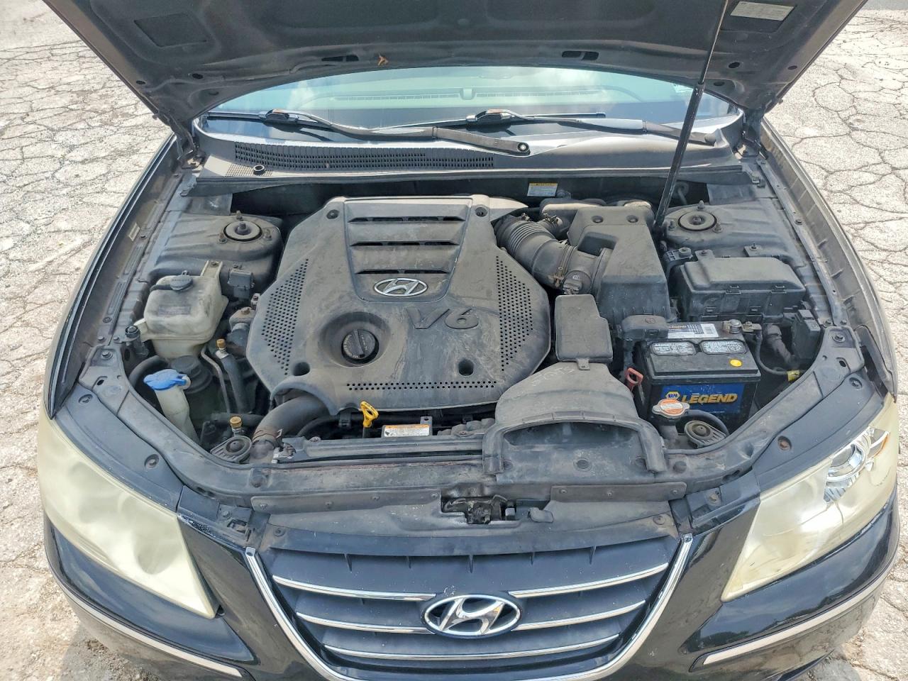 2009 Hyundai Sonata Limited V6 Black vin: 5NPEU46F49H574887