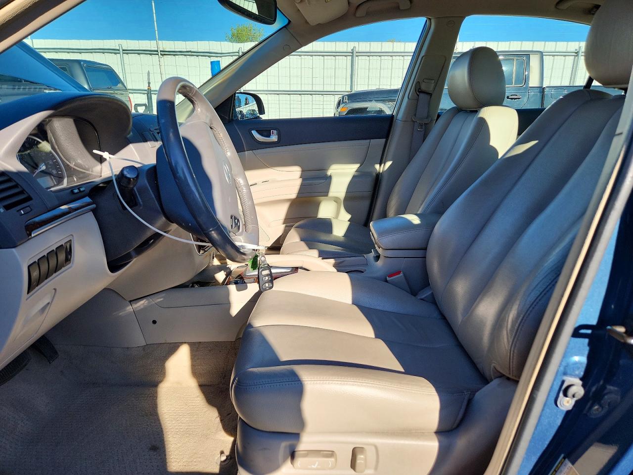 2006 Hyundai Sonata Gls V6 Blue vin: 5NPEU46F56H043547