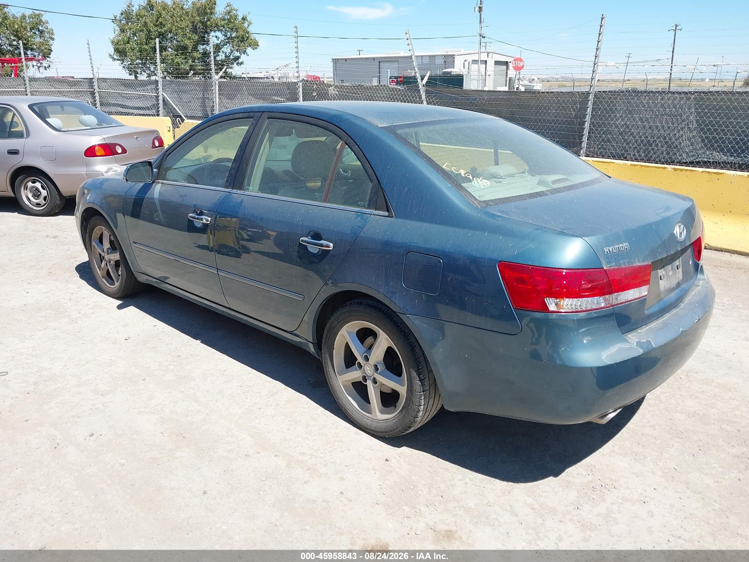 2006 Hyundai Sonata Gls V6/lx V6 Бирюзовый vin: 5NPEU46F56H045363
