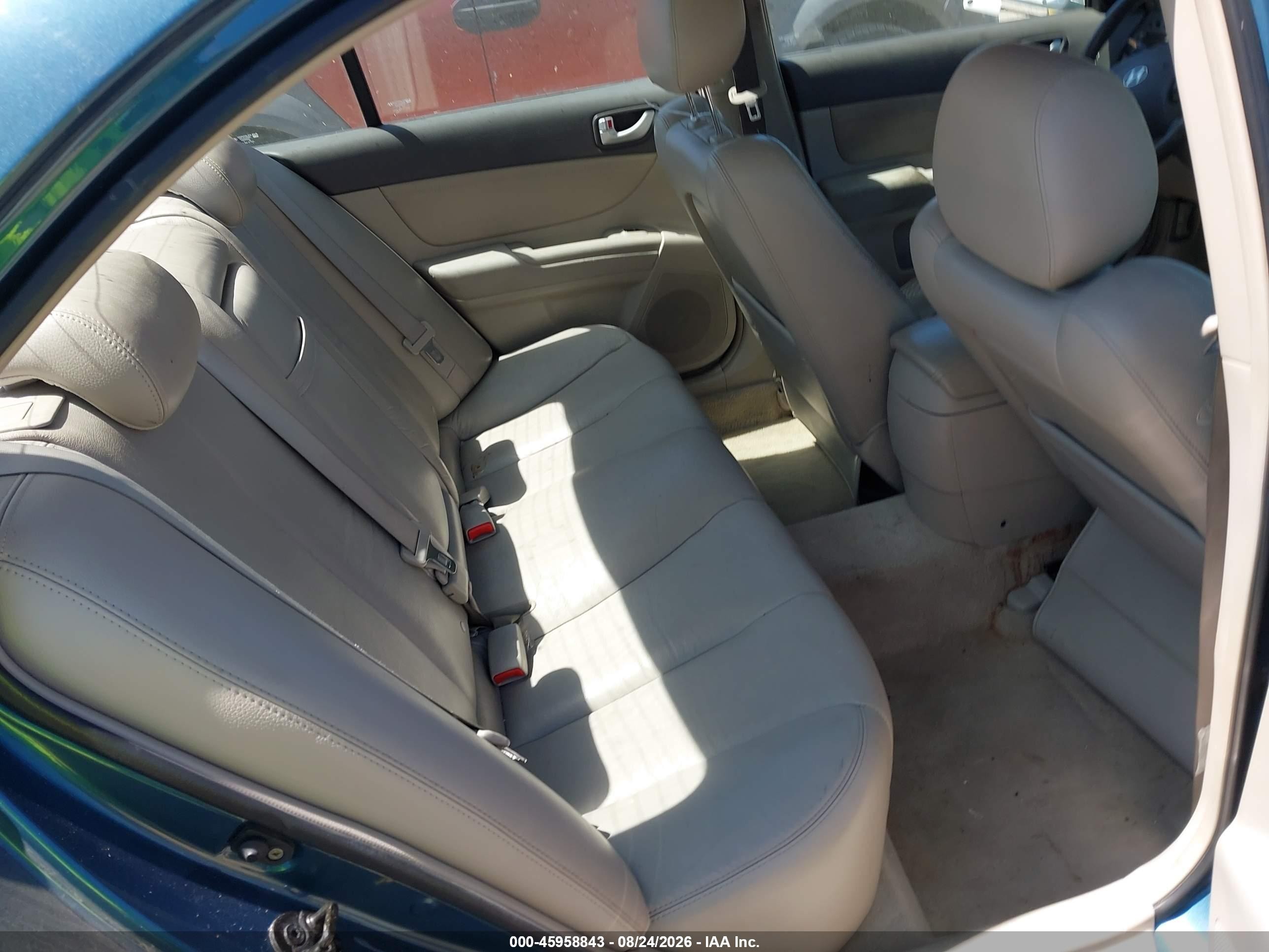 2006 Hyundai Sonata Gls V6/lx V6 Бирюзовый vin: 5NPEU46F56H045363