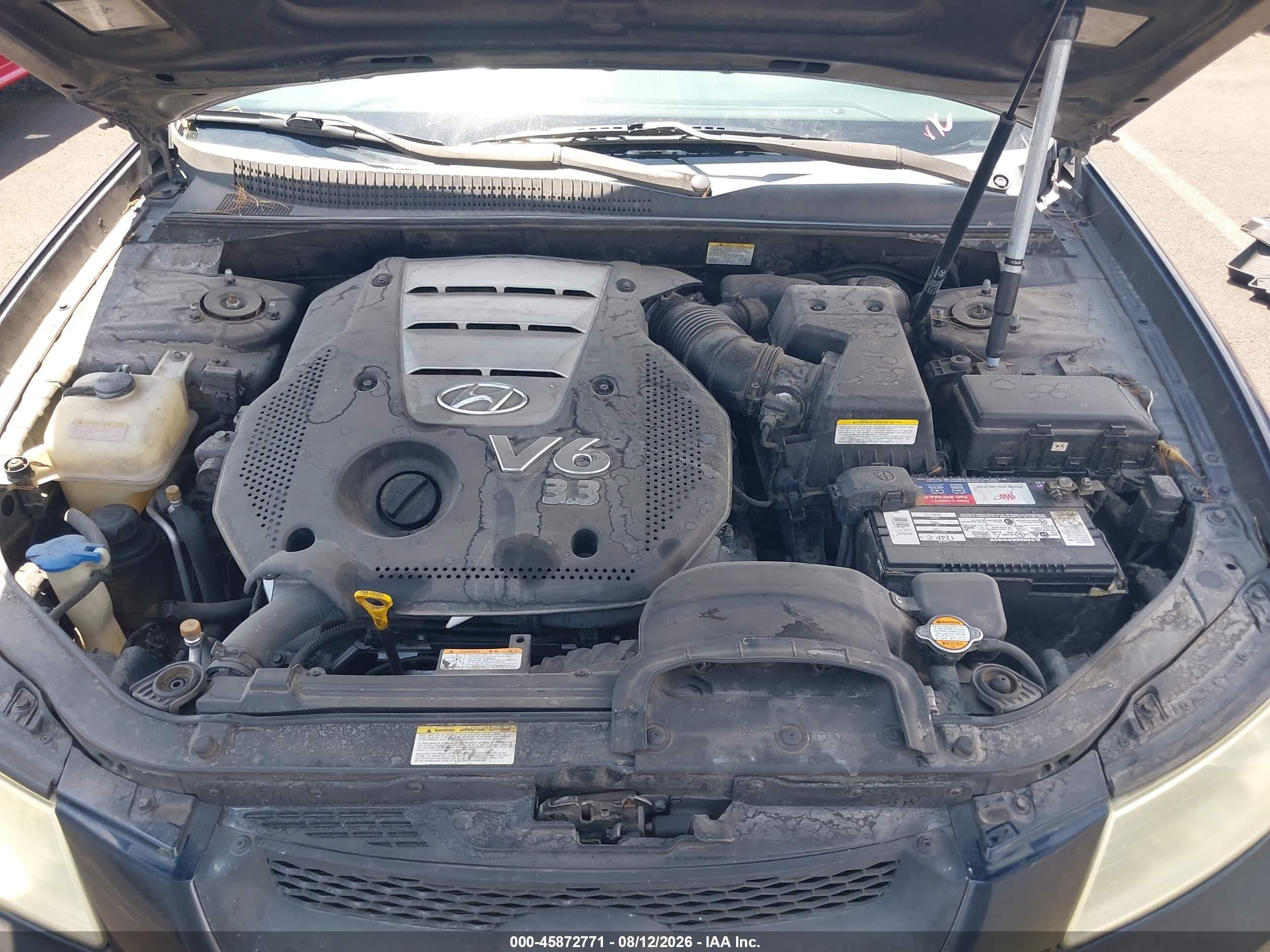 2006 Hyundai Sonata Gls V6/lx V6 Blue vin: 5NPEU46F56H149562