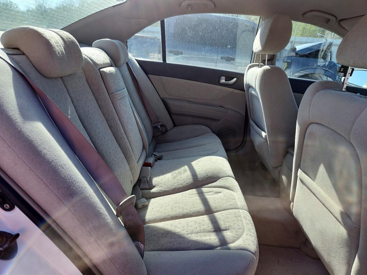 2007 Hyundai Sonata Se White vin: 5NPEU46F57H169523