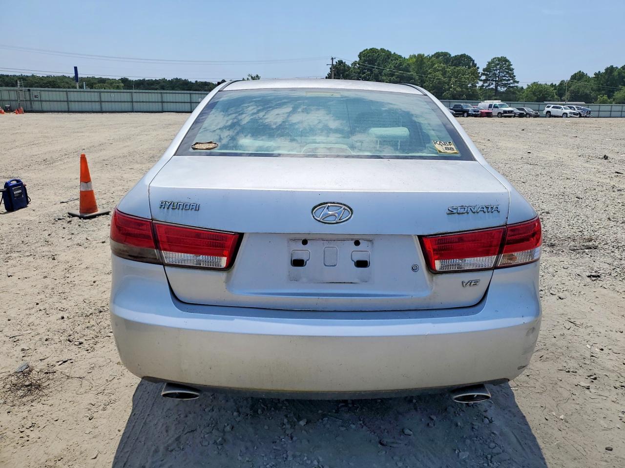 2007 Hyundai Sonata Se Silver vin: 5NPEU46F57H174754